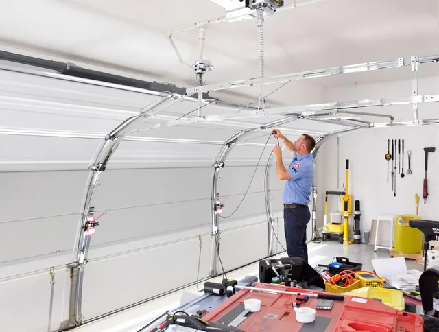 Garage door cable repair service by San Gabriel Garage Door Repair in San Gabriel