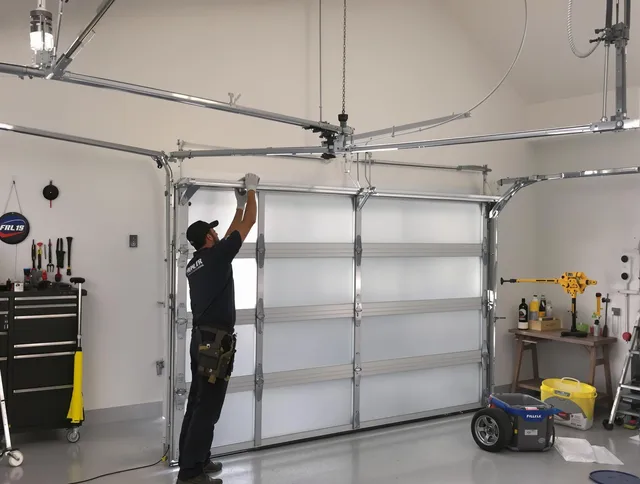 San Gabriel Garage Door Repair certified team performing precision garage door installation in San Gabriel