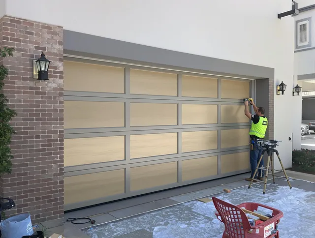 Garage door replacement service by San Gabriel Garage Door Repair in San Gabriel