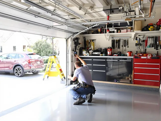 Local garage door repair service by San Gabriel Garage Door Repair in San Gabriel