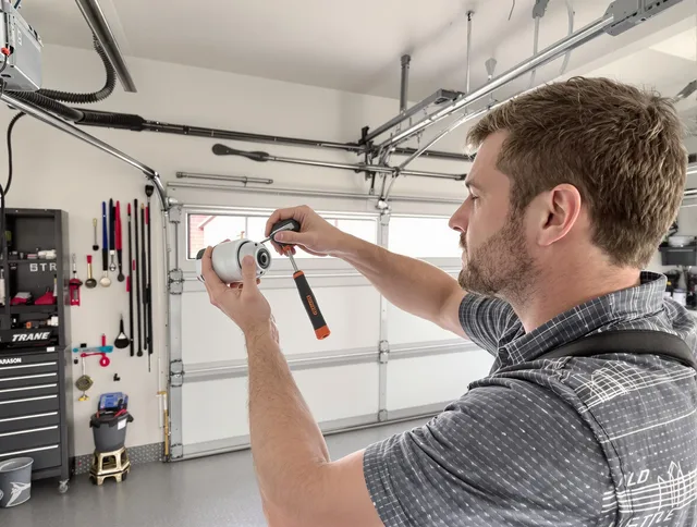 Garage door opener repair service by San Gabriel Garage Door Repair in San Gabriel