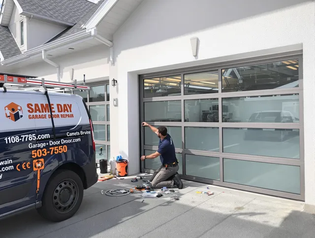Same-day garage door repair service by San Gabriel Garage Door Repair in San Gabriel